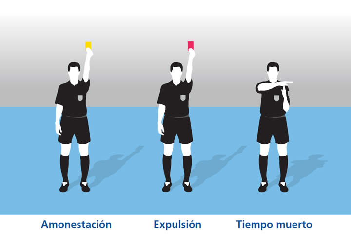 señales arbitro 5